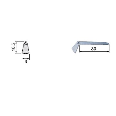 Lâmina para Oscilação Lateral SGO-1 NSK