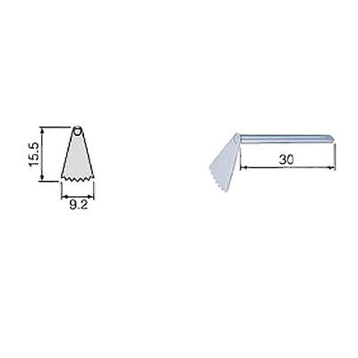 Lâmina para Oscilação Lateral SGO-5 NSK