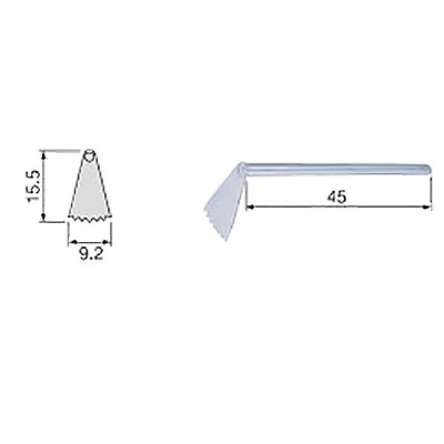 Lâmina para Oscilação Lateral SGO-6 NSK
