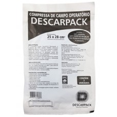 Compressa para Campo Operatório Estéril com Filamento Radiopaco
