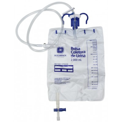 Bolsa Coletora de Urina 2.000mL